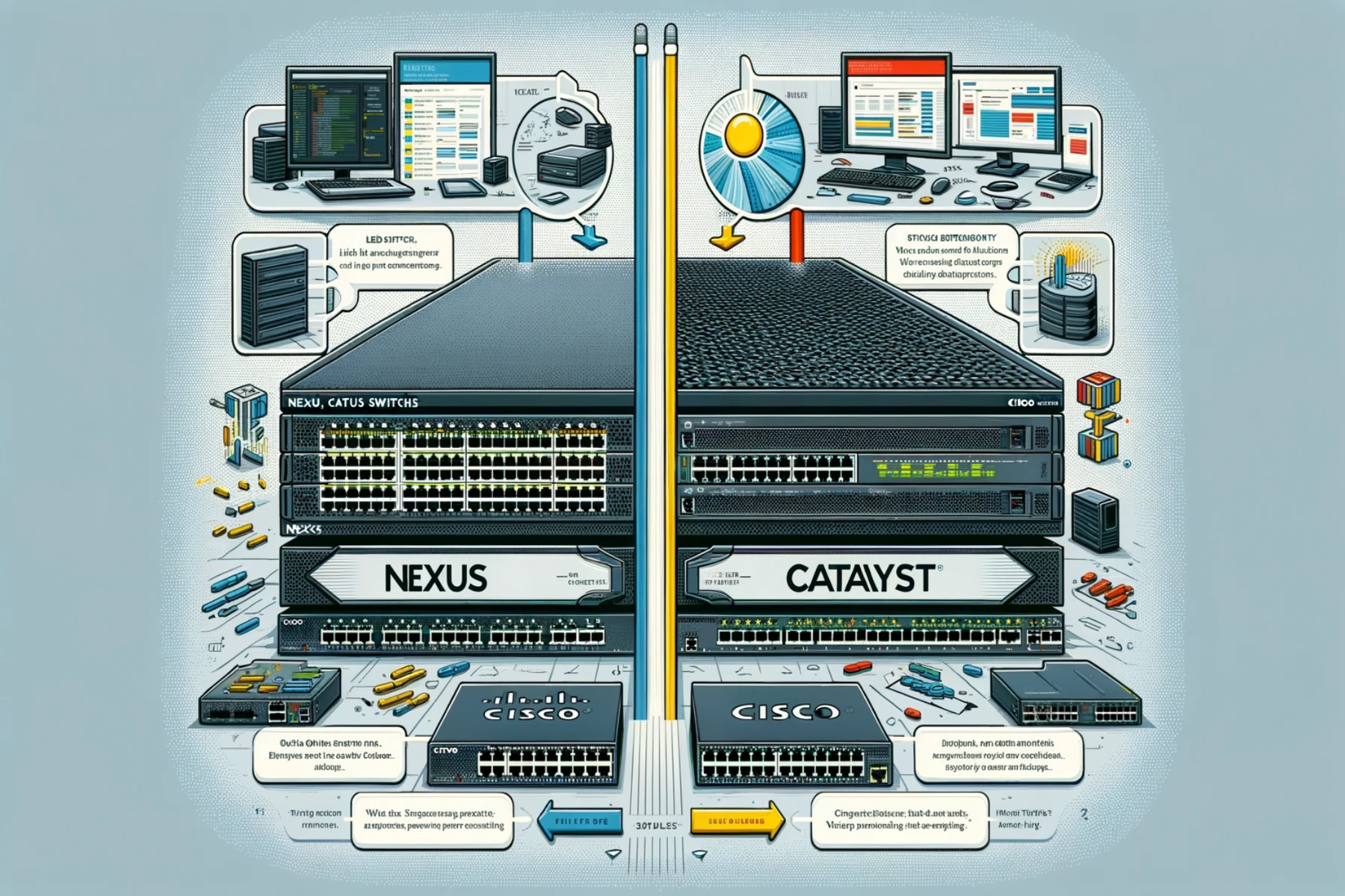 Cisco Nexus and Catalyst switches