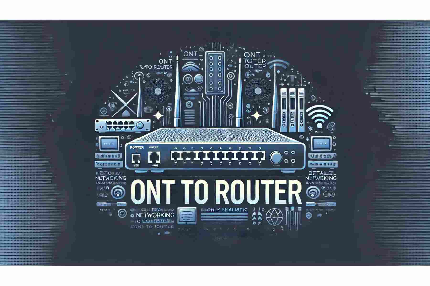 Optical Network Terminal to Router