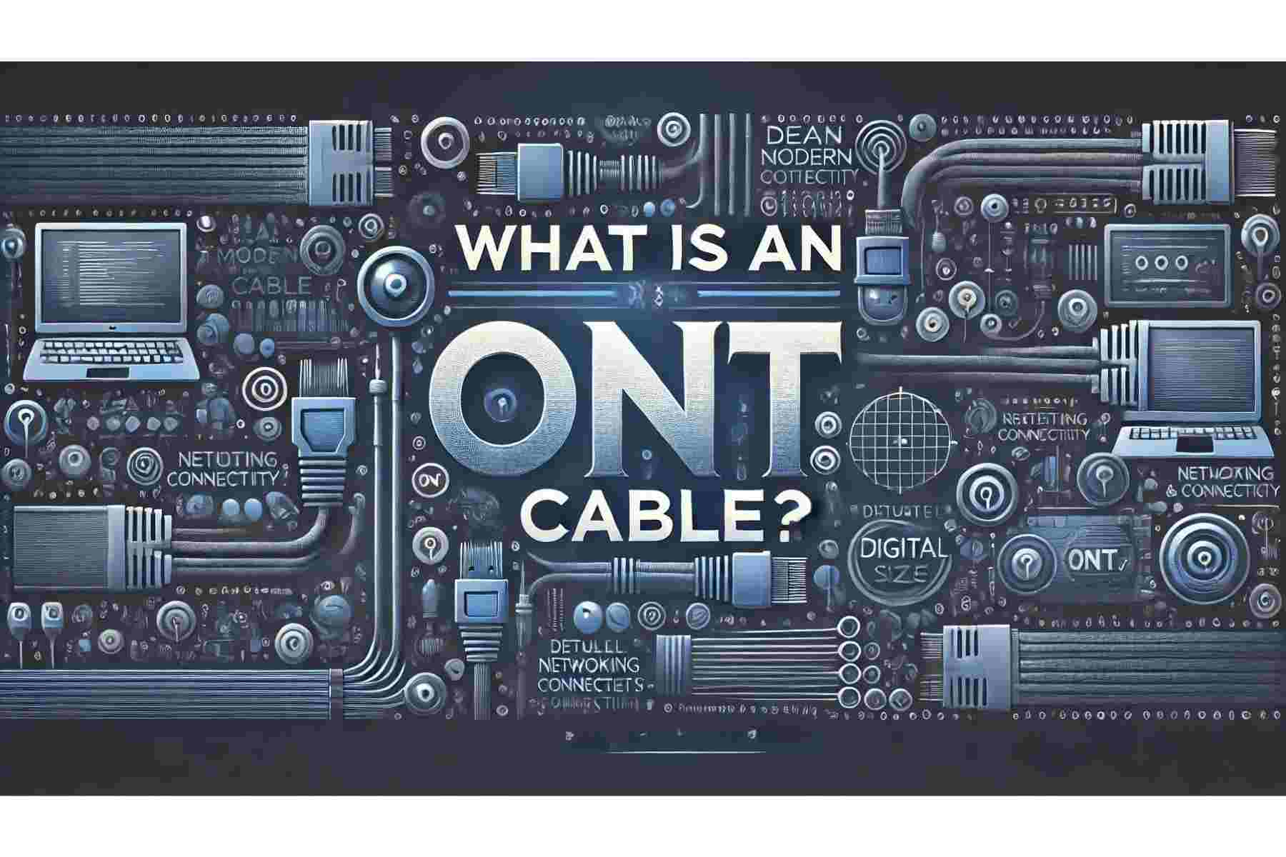 What is an Optical Network Terminal Cable