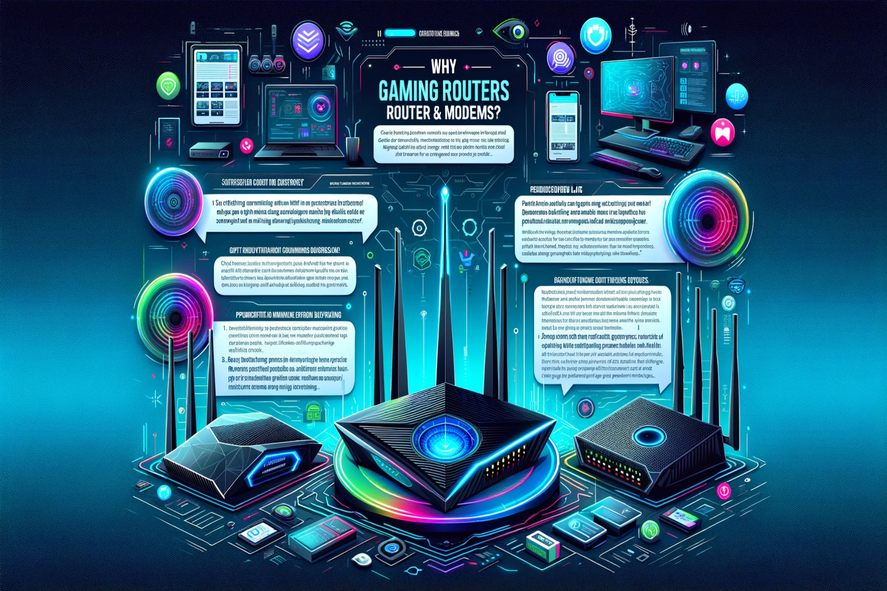 Gaming Routers and Modems