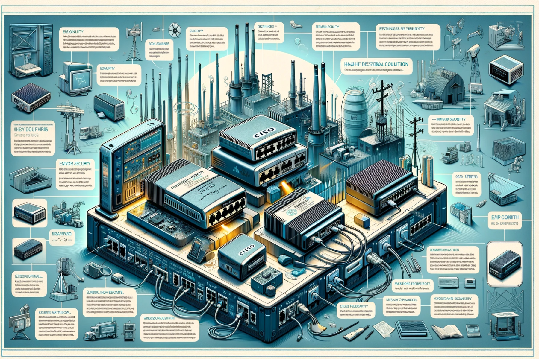 cisco industrial routers