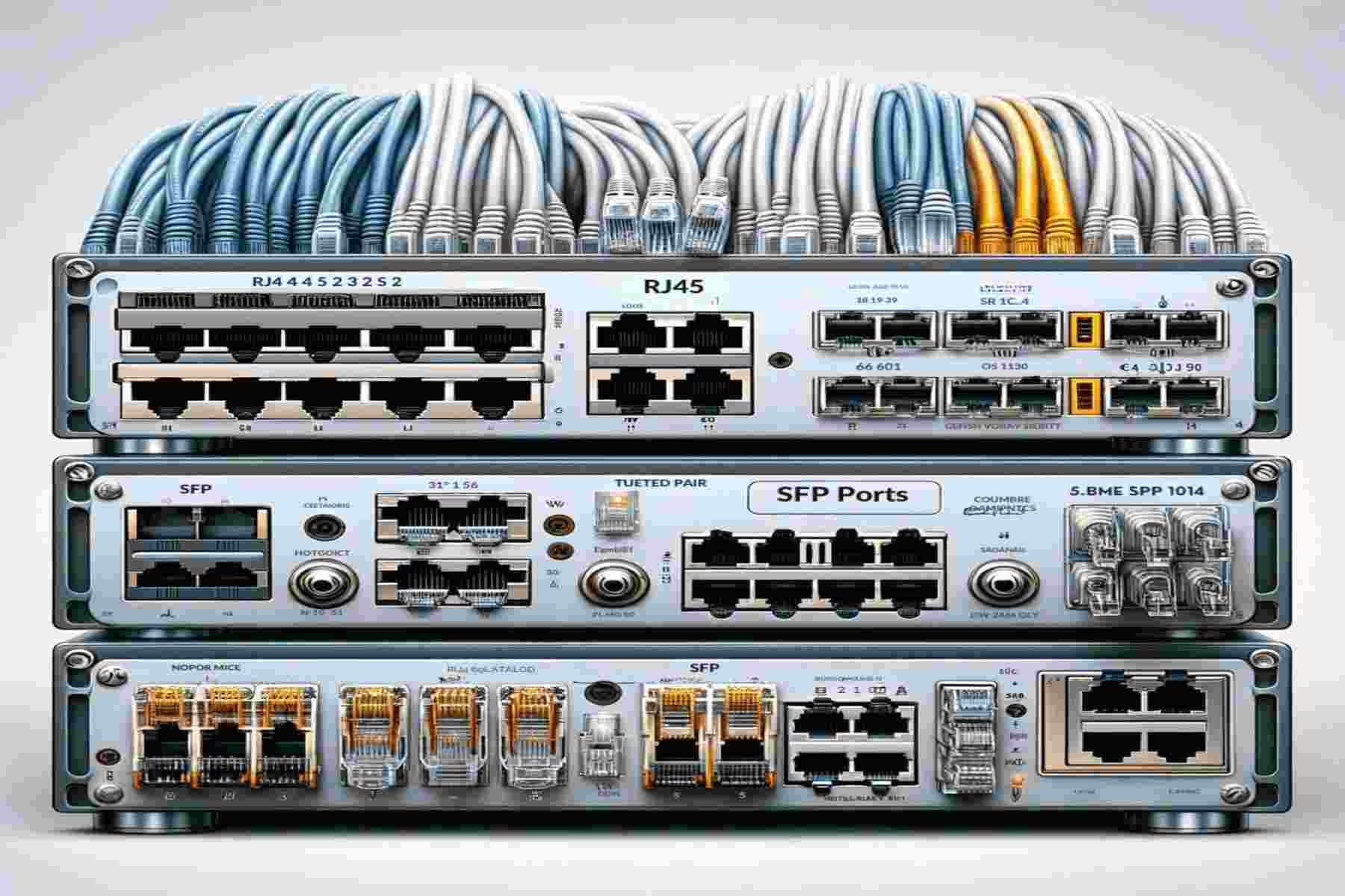 RJ45 vs SFP Port