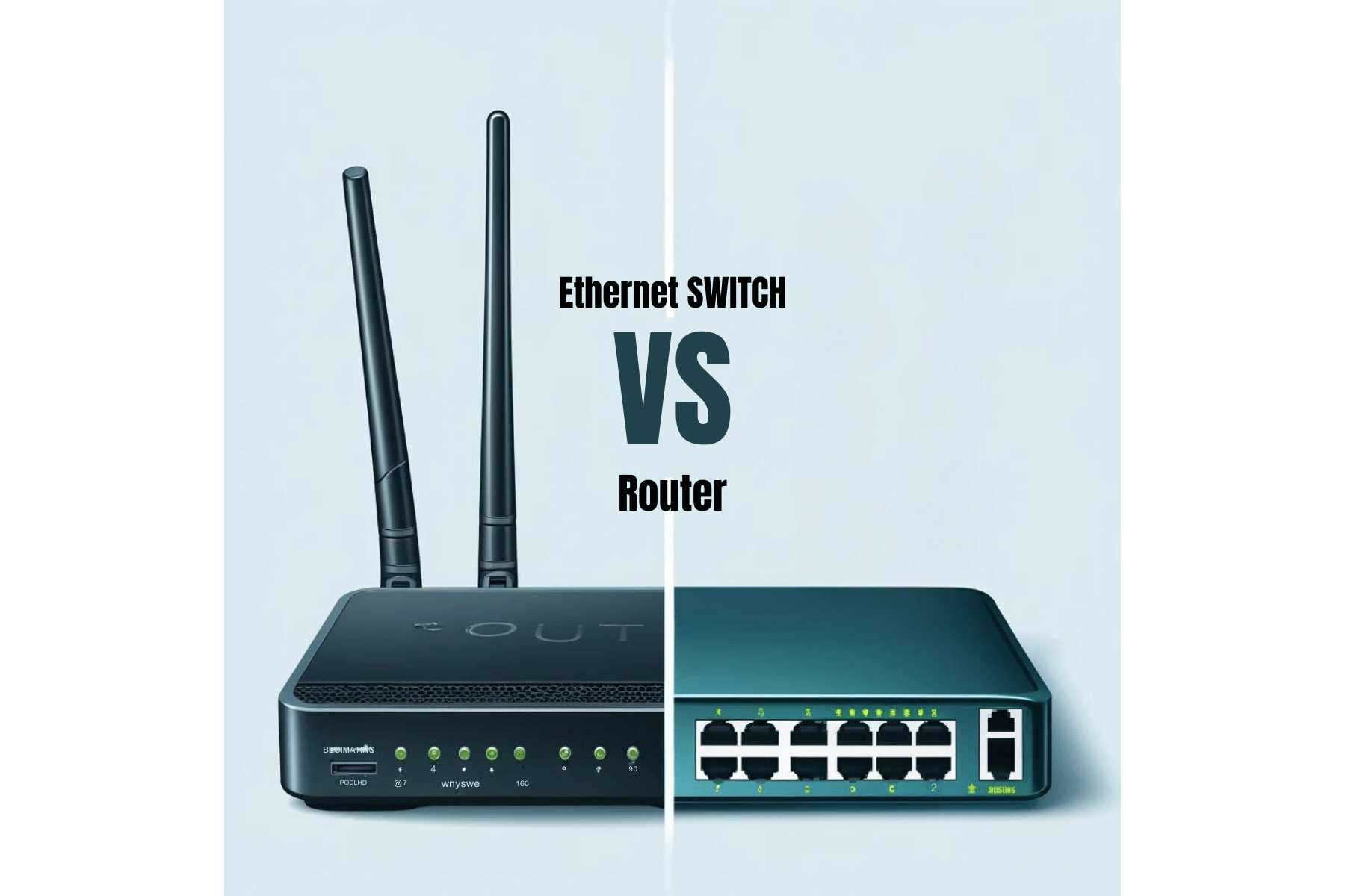 Ethernet Switch vs Router