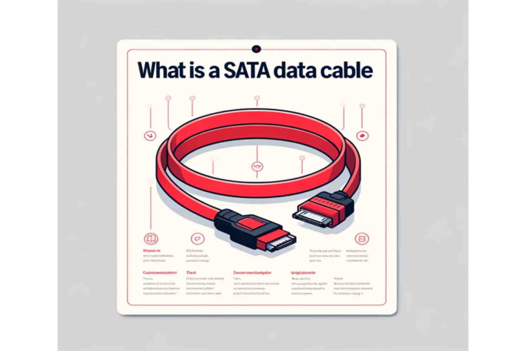 SATA Data Cable